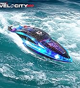 force1 velocity pro remote control boat with led lights