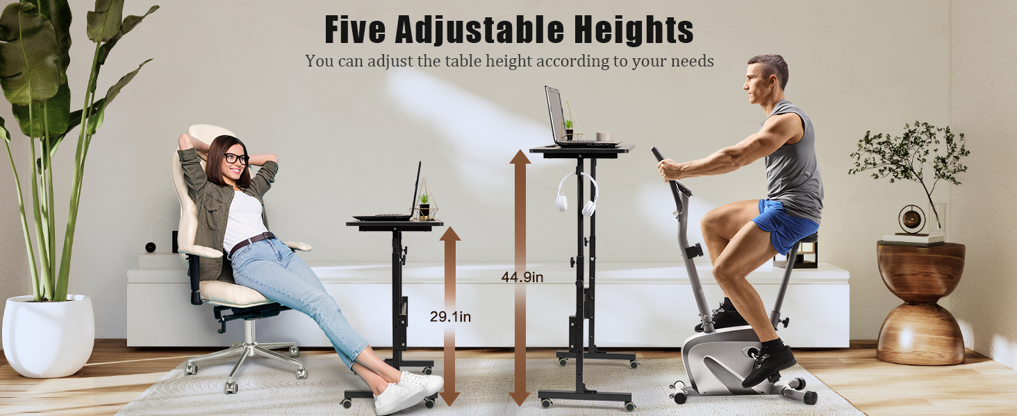 mobile standing desk