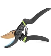 WORKPRO 8.5" Bypass Pruning Shears, Professional Garden Shears with Sharp SK5 Blade, Garden Clipp...