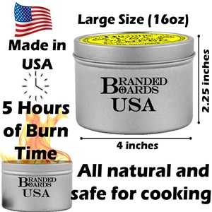 Portable campfire in a can smores bonfires camping bushcraft backpacking backyard parties