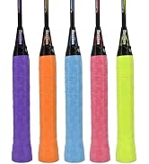 Senston 5Pcs Racket Grip Tapes for Tennis/Badminton/Fishing/Squash Overgrips