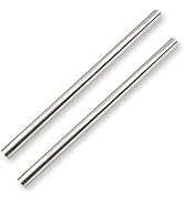 FGJQEFG 2 Inch Straight DIY Custom Mandrel Exhaust Pipe Tube Pipe, 30 Inch Length, 2'' OD Mandrel...