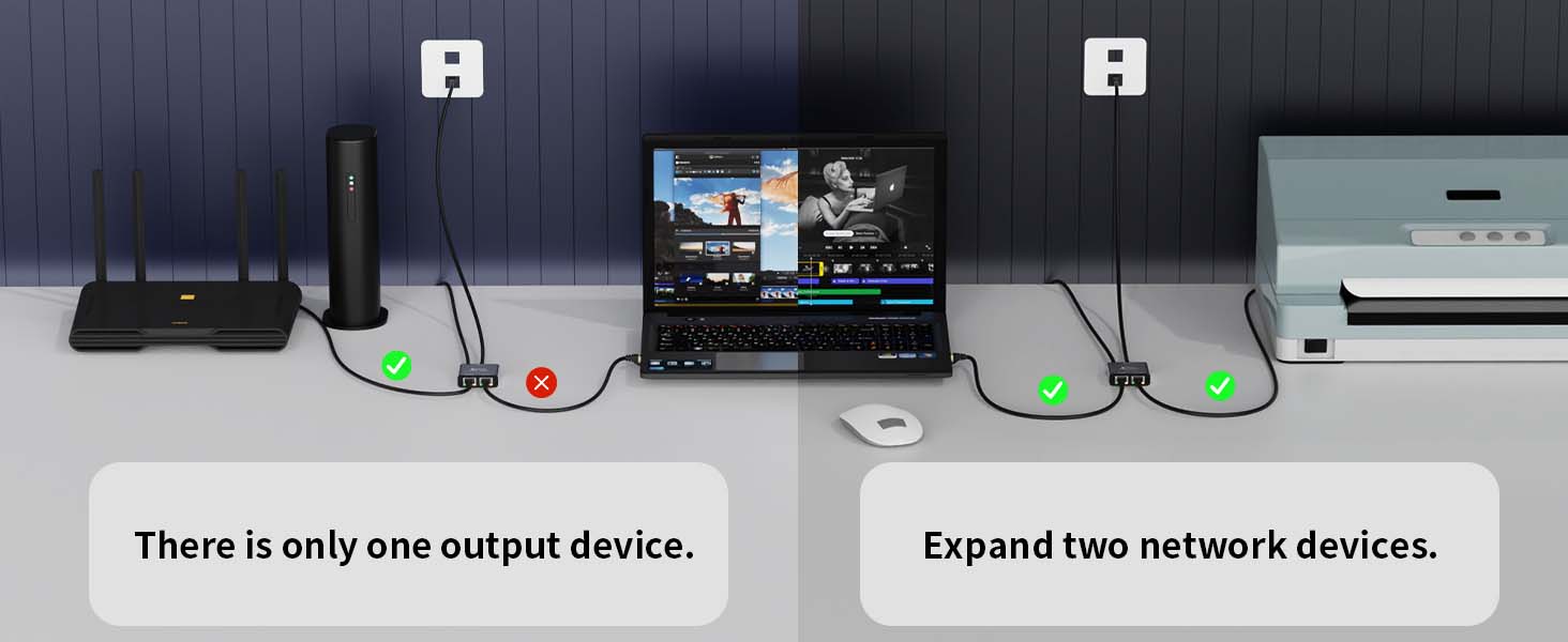 Expand two network devices.