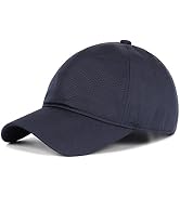 Zylioo Oversize XXL Quick Dry Baseball Cap,Breathable Dad Hat for Heads 21.5"-25.5",Adjustable So...