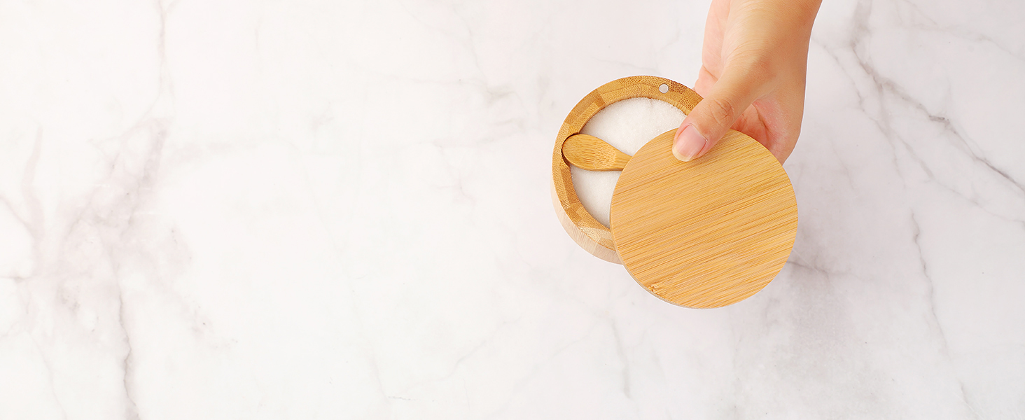 salt cellar with lid