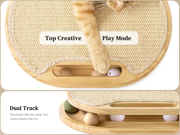 Cat Scratcher with Ball