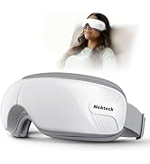 Nekteck Eye Massager with Heat, Birthday Gifts Bluetooth Eye Mask Massage for Migraine Relief, He...