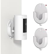 No Drill Ring Camera Adhesive Wall Mount,Strong Durable Adhesive Camera Mount Holder for Ring Ind...