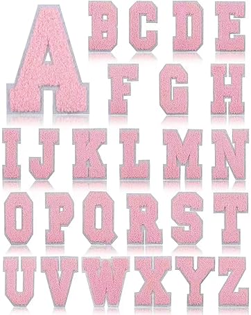 26 pcs letter patch
