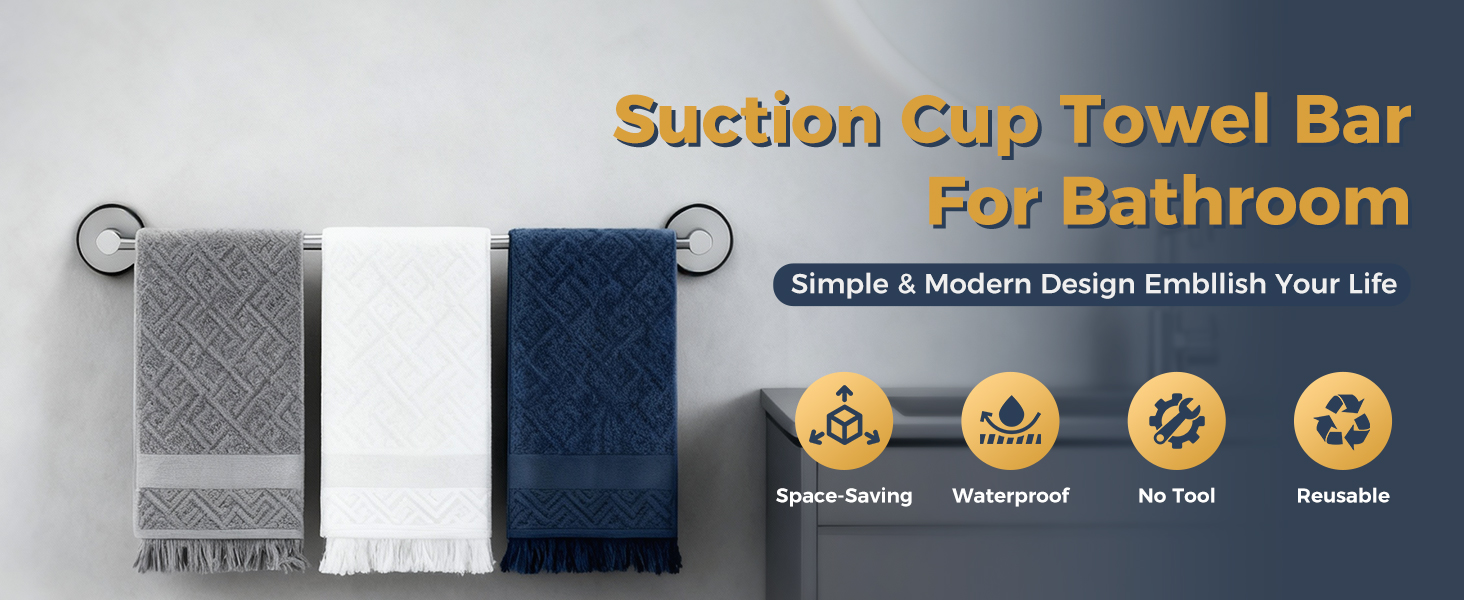 suction cup towel bar for bathroom,towel racks