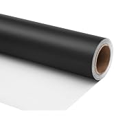 Ulmasinn Black Matte Metallic Wrapping Paper, Solid Color Gift Wrapping Paper for Graduation, Mot...