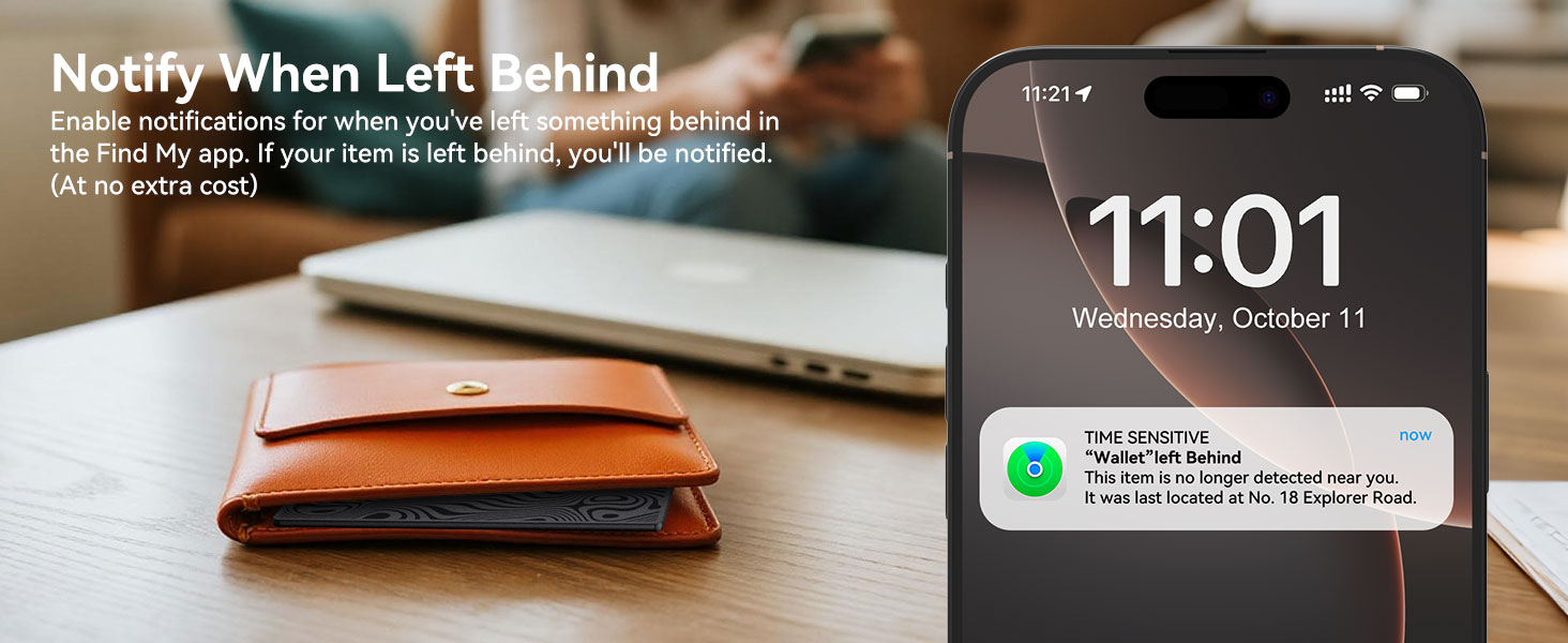 Notify When Left Behind
