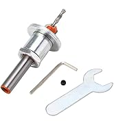 Countersink Bit with Depth Stop, 2.8x10mm Drill Bit with Adjustable Depth Stop and Accessories, D...