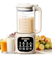 Arcmira 68oz Automatic 8-in-1 Nut Milk Maker, 10 Blades -No Soak, Self-Clean, Delay Start & Keep ...