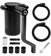 TEMSONE Oil Catch Can New 5.7 HEMI Z-Bracket Technology Billet Compatible with 2011-2021 6.4L Chr...