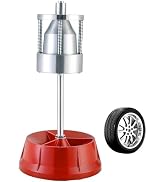 weyleity Portable Wheel Balancer with Heavy Duty Hubs | Tire Balancer Machine with Bubble Level, ...