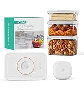 Handheld Vacuum Sealer for Food with 3 Vacuum Containers Mini and Portable Vacuum Sealer for Food...