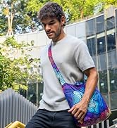 Nanobag Ultra-Lightweight Sling Cross-Body Bag | Perfect for Travel, Shopping & Daily Use | Reusa...