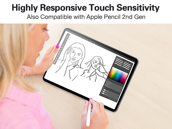2+2 Pack Screen Protector for iPad Pro 11 inch