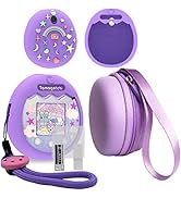 JCHPINE Hard Carrying Case and Silicone Cover Compatible with Tamagotchi Pix Interactive Virtual ...