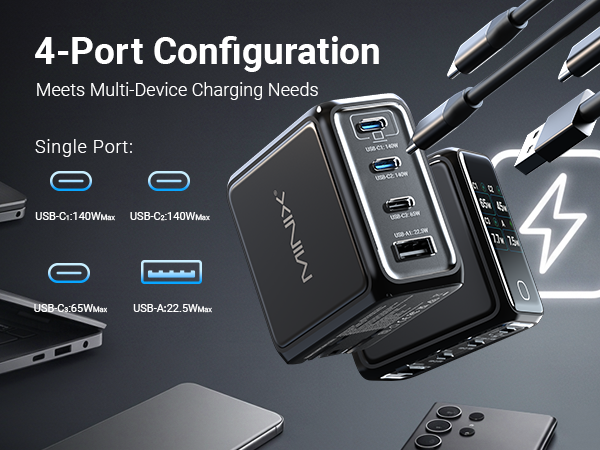 MINIX 4-PORT CHARGER