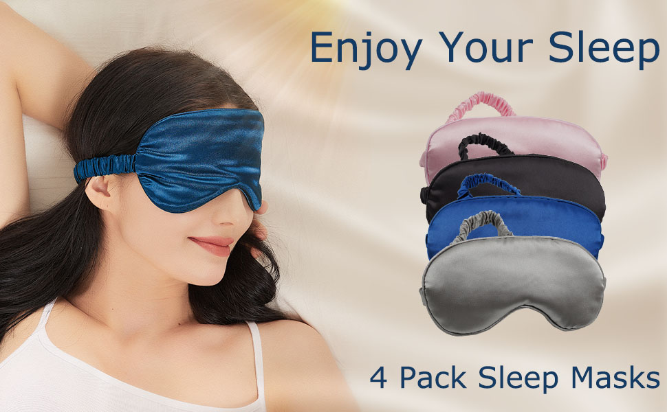 4 Pack Sleep Masks