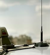 HYS TC-110M CB/VHF/UHF/HF Ham Radio Antenna Magnet Mount SO-239 Connection Style W/5M(16.4ft) RG5...