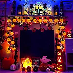 Halloween Fireplace Decoration