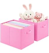 ShellKingdom Storage Bins, Foldable Fabric Storage Cube, 13X15X13 INCH | Cloth Storage Organizer ...