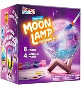 Klever Kits DIY 3D Moon Night Light, Paint Your Own Moon Lamp Kit Galaxy Lamp Arts and Crafts Kit...