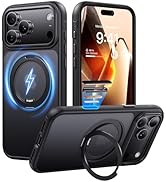 ohbox iPhone 17 Pro Max Case with Stand, Strong Magnetic i Phone 17 Pro Max Case, Compatible with...