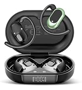 AOTONOK Open Ear Headphones, Wireless Earbuds,QAUS-O27