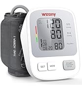 Blood Pressure Monitor for Home Use, Adjustable Upper Arm Blood Pressure Cuffs 9-17in, 198 Sets M...