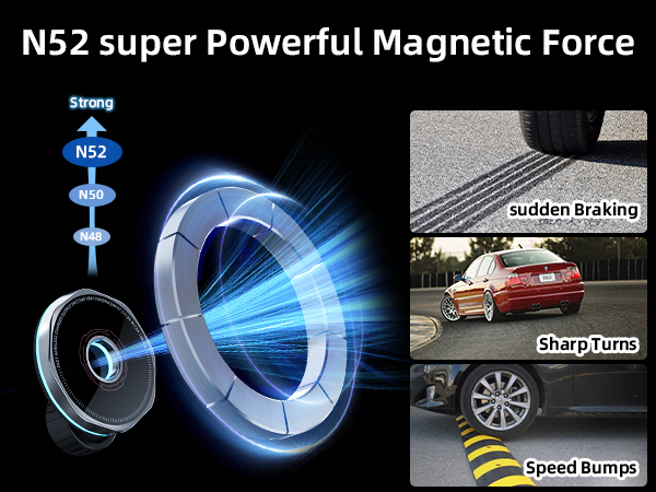 magnetic phone charger for car