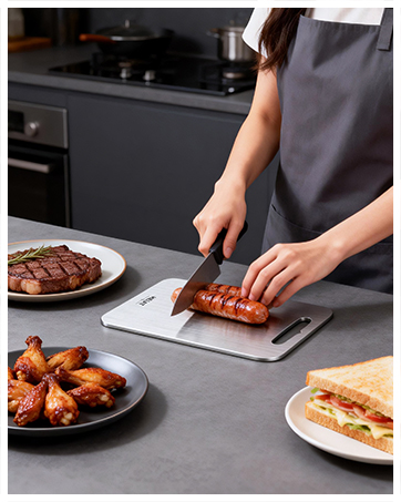 Titanium Cutting Board for Kitchen