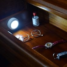 LED Motion Sensor Lights, Stick on Lights, Puck Lights, Closet Lights,Night Lights, STAR-SPANGLED