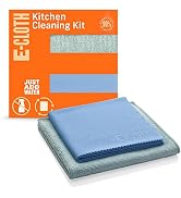 E-Cloth Kitchen Cleaning Kit, Premium Microfiber Cleaning Cloth with Scrubber, Ideal Cleaning Sup...