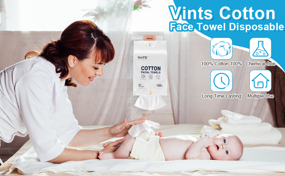 disposable facial towel