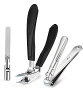 Upgrade Big Long Handled Toenail Clippers for Thick Nails for Seniors, Slanted Angled Head Large ...
