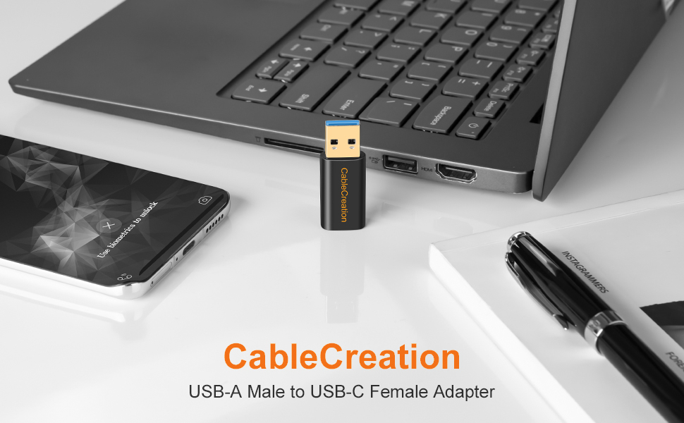 usb a male to usb c female adapter