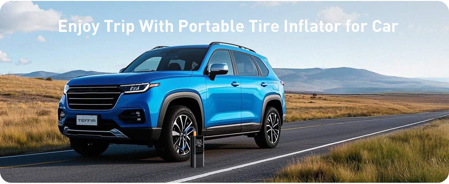 car tire air pump portable