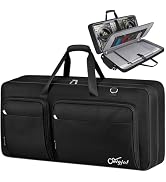 SNIGJAT DJ Controller Case for DDJ FLX10 / 1000 / REV7 / FLX6, Padded Large Capacity DJ Controlle...