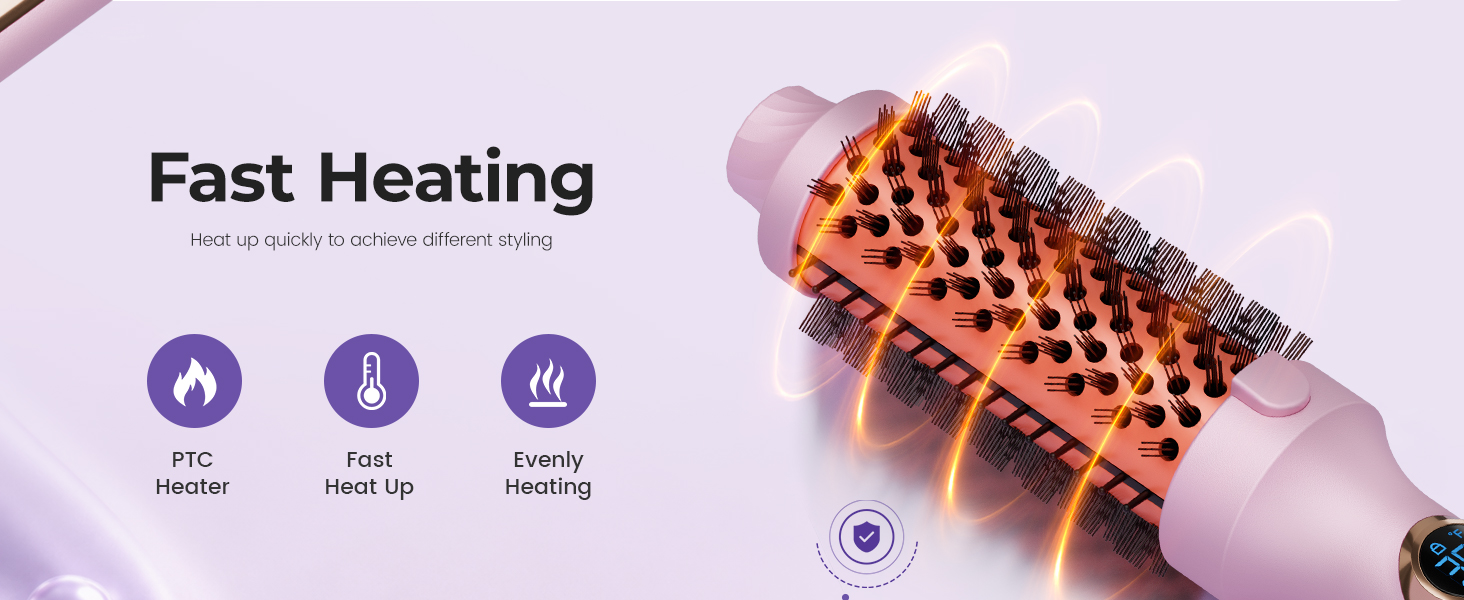 1.5Inch Thermal Brush