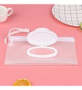Baby Wipe Case Travel Holder Keeps Wipes Moist Set of Wet Wipes Holders Travel Wipes Case Cases P...