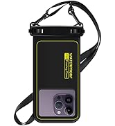 Razobws Floating Waterproof Phone Pouch - Universal Water Proof Cell Phone Dry Bag with Two-Hook ...