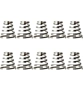 10Pcs Silver Bike Quick Release Skewer Springs,Stainless Steel Bike Hub Quick Release Lever Shaft...