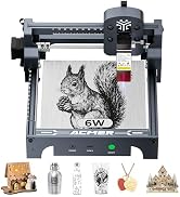 ACMER S1 Laser Engraver Machine, 6000mW Lazer Cutter for Wood and Acrylic | 0.04mm Fine Laser Spo...