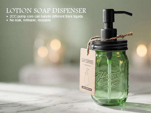 mason jar soap dispenser