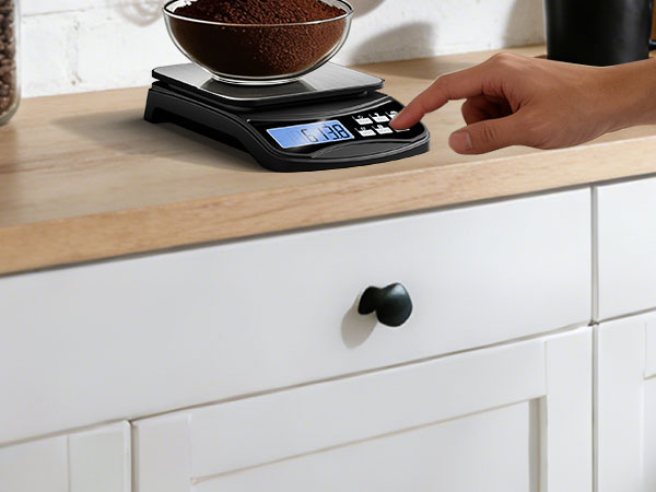 ELECTRONICKITCHEN SCALE No more failed baking and cooking! Precise to the gram,