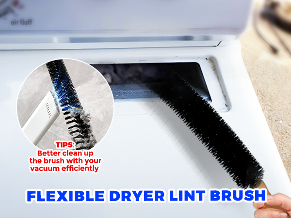dryer lint brush